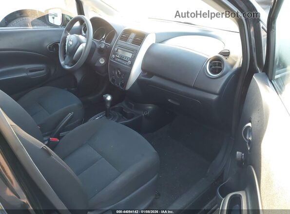 3N1CE2CP4HL378164 2017 NISSAN VERSA NOTE Black Front interior view