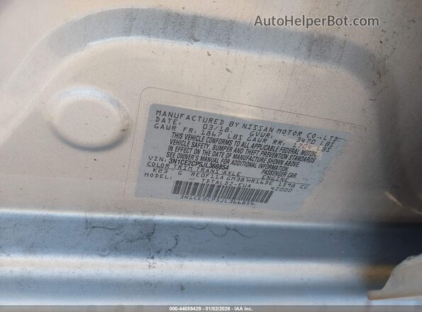3N1CE2CP5JL366854 2018 NISSAN VERSA NOTE Silver 