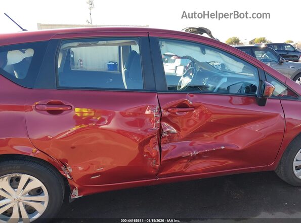 3N1CE2CP5KL354107 2019 NISSAN VERSA NOTE Red Vista interior trasera