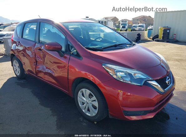 3N1CE2CP5KL354107 2019 NISSAN VERSA NOTE Red Vista frontal