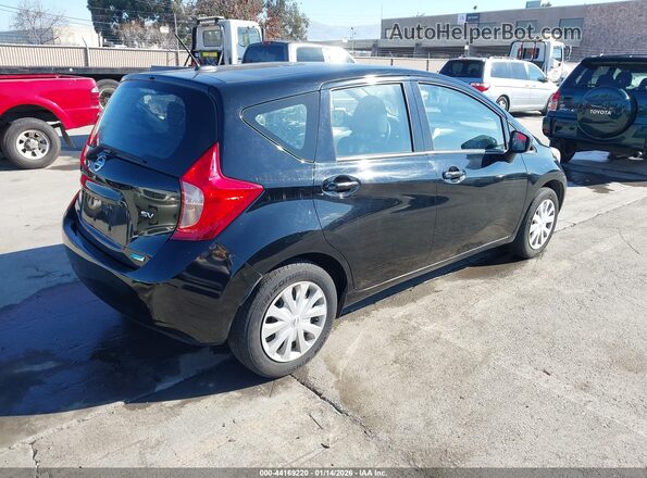 3N1CE2CP6GL381372 2016 NISSAN VERSA NOTE Black Tył prawy