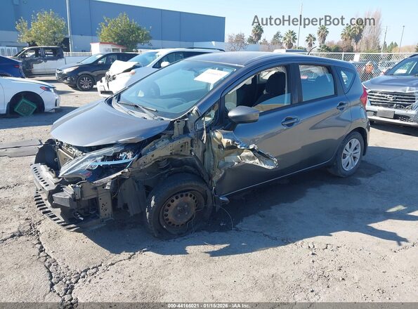 3N1CE2CP6JL358164 2018 NISSAN VERSA NOTE Серый Передняя левая четверть