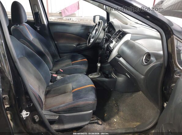 3N1CE2CP8GL364024 2016 NISSAN VERSA NOTE Black წინა სალონის ხედი