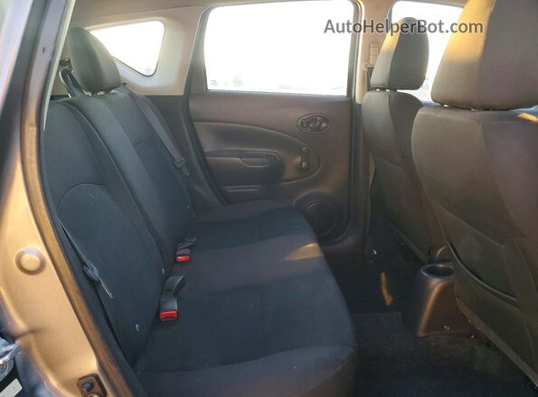 3N1CE2CPXGL396781 2016 NISSAN VERSA Gray Widok tylnych siedzeń