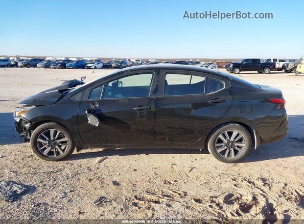 3N1CN8DV1RL929975 2024 NISSAN VERSA Black Widok wnętrza 360 stopni