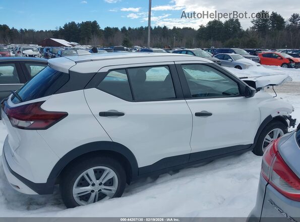 3N1CP5BV2NL503752 2022 NISSAN KICKS White Вид щитка приладів