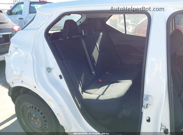 3N1CP5BV3PL530879 2023 NISSAN KICKS White VIN კოდის სტიკერის ხედი