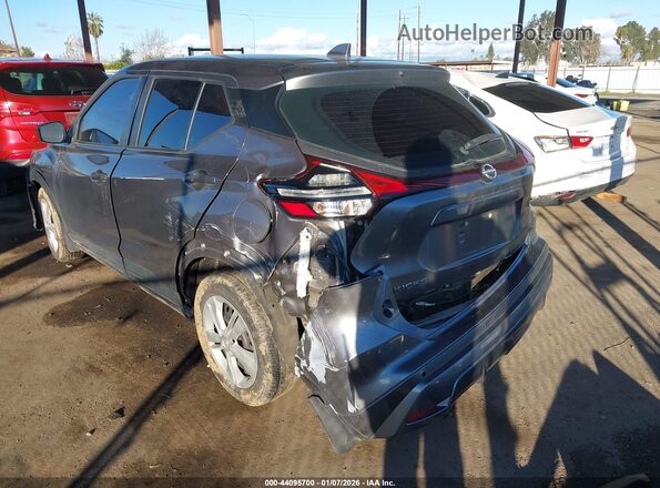 3N1CP5BV5NL497641 2022 NISSAN KICKS Gray Rear left