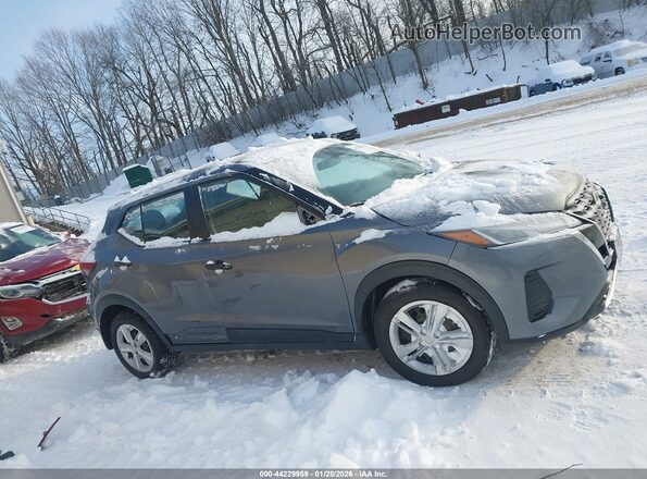 3N1CP5BV5PL565858 2023 NISSAN KICKS Gray Widok wnętrza z tyłu