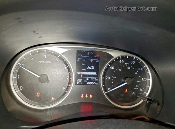 3N1CP5BV5RL549856 2024 NISSAN KICKS Серый Вид щитка приборов