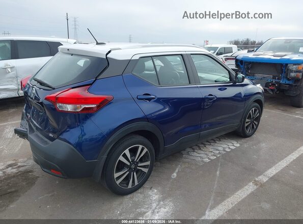 3N1CP5CU2JL543023 2018 NISSAN KICKS Blue Tył prawy