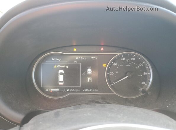 3N1CP5CU6JL515581 2018 NISSAN KICKS Blue Widok zestawu wskaźników