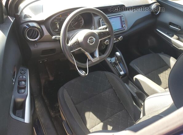 3N1CP5CU6JL515581 2018 NISSAN KICKS Blue Widok deski rozdzielczej