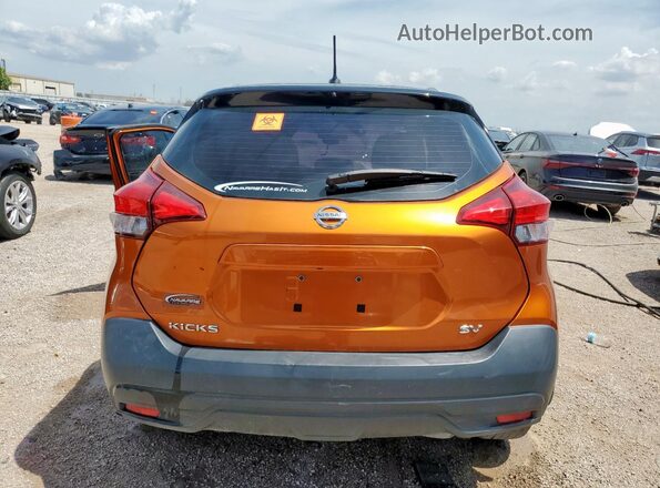 3N1CP5CUXJL521612 2018 NISSAN KICKS Orange Widok z tyłu