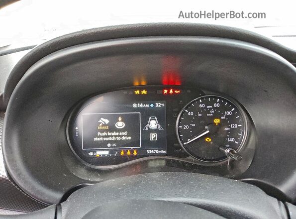 3N1CP5CV0RL557071 2024 NISSAN KICKS Gray ხელსაწყოთა პანელის ხედი