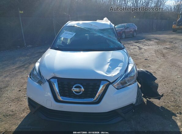 3N1CP5CV3LL563504 2020 NISSAN KICKS White Instrument cluster view