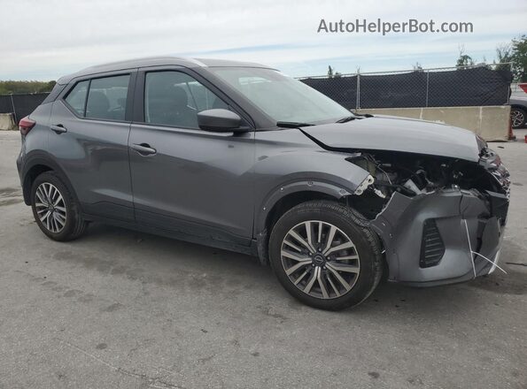 3N1CP5CV3NL509655 2022 NISSAN KICKS Gray 