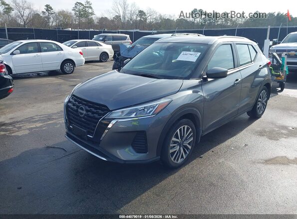3N1CP5CV3RL529894 2024 NISSAN KICKS Gray Front left