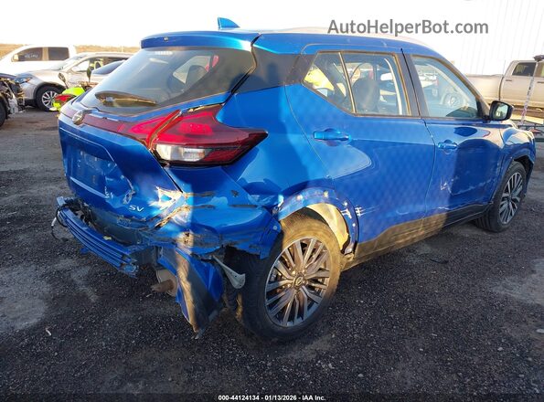 3N1CP5CV4PL568507 2023 NISSAN KICKS Blue Tył prawy
