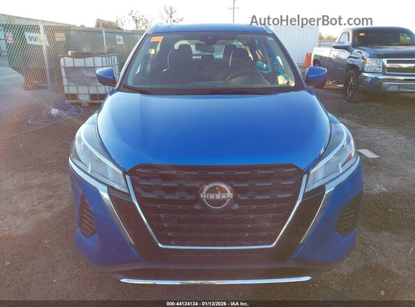 3N1CP5CV4PL568507 2023 NISSAN KICKS Blue Widok wnętrza z tyłu