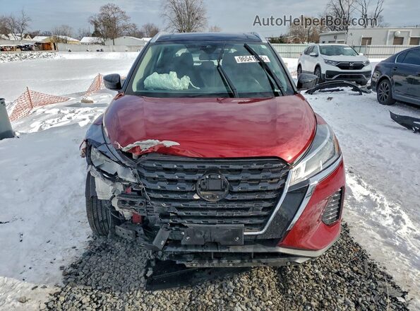 3N1CP5CV4RL509542 2024 NISSAN KICKS Red Front view