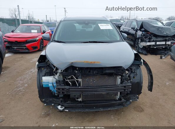 3N1CP5CV5NL523346 2022 NISSAN KICKS Gray Widok wnętrza z tyłu