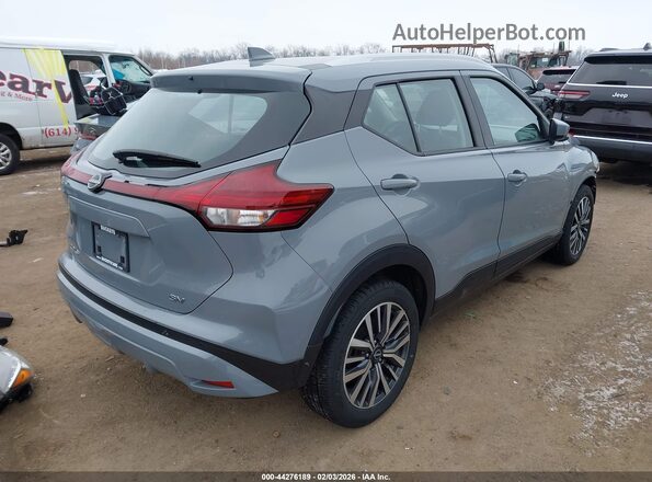 3N1CP5CV5NL523346 2022 NISSAN KICKS Gray Tył prawy