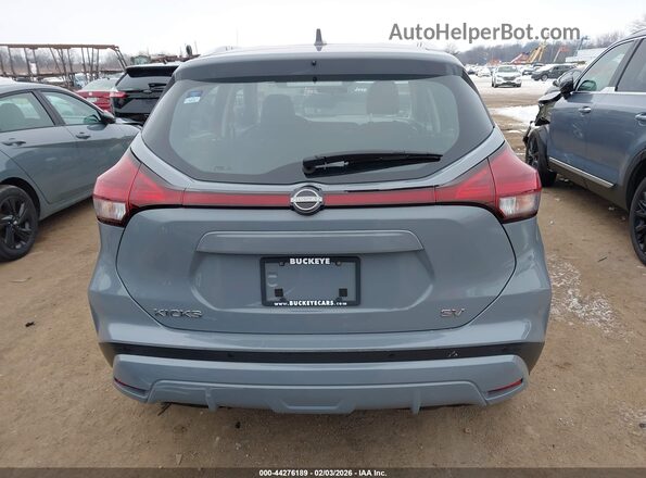 3N1CP5CV5NL523346 2022 NISSAN KICKS Gray 
