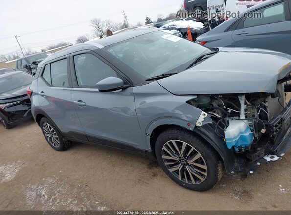 3N1CP5CV5NL523346 2022 NISSAN KICKS Gray Widok wnętrza 360 stopni