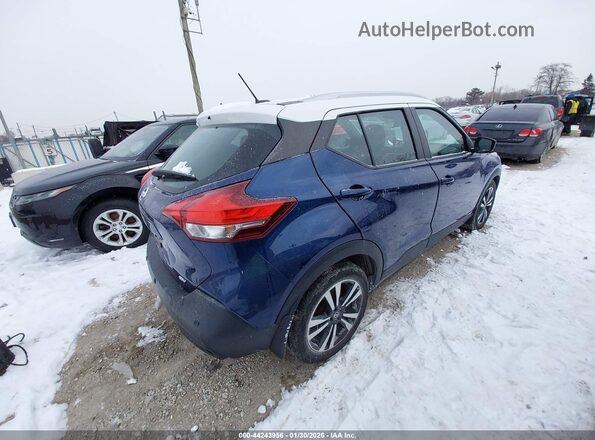 3N1CP5CV9LL563880 2020 NISSAN KICKS Синий Задняя правая четверть