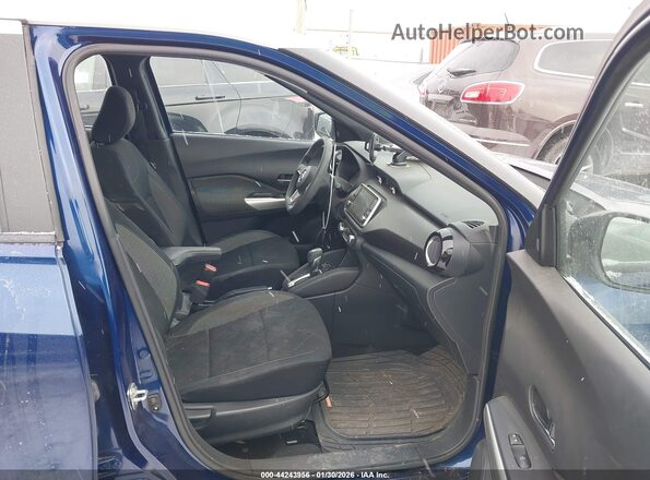 3N1CP5CV9LL563880 2020 NISSAN KICKS Синий Вид салона спереди