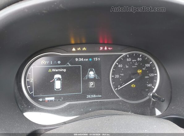 3N1CP5CV9LL563880 2020 NISSAN KICKS Синий Вид задних сидений