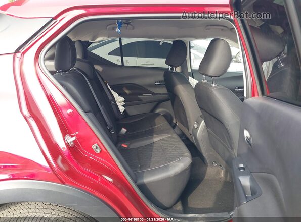 3N1CP5CV9PL552111 2023 NISSAN KICKS Burgundy VIN կոդի պիտակի տեսք