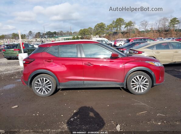 3N1CP5CVXNL516490 2022 NISSAN KICKS Red Vista interior trasera