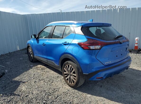 3N1CP5CVXNL521883 2022 NISSAN KICKS Blue 