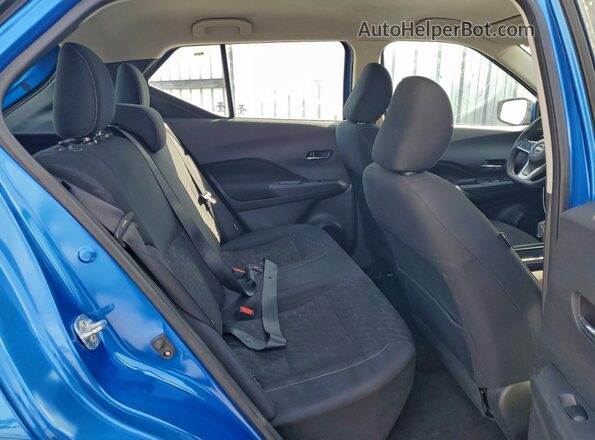 3N1CP5CVXNL521883 2022 NISSAN KICKS Blue Vista interior trasera