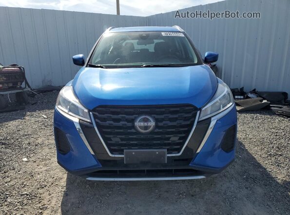 3N1CP5CVXNL521883 2022 NISSAN KICKS Blue Vista interior de 360 grados