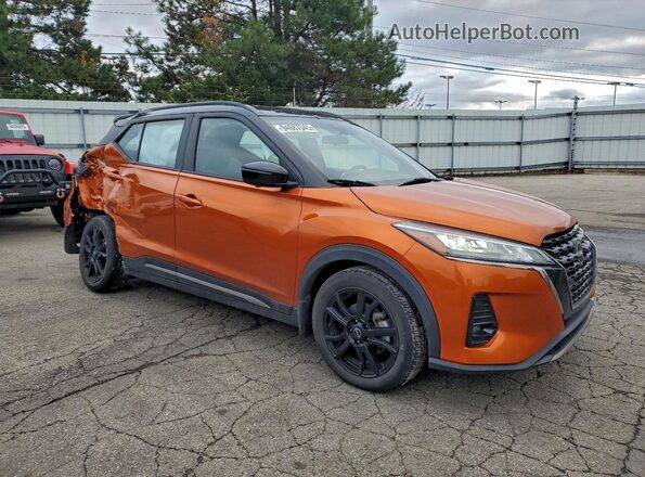 3N1CP5DV3RL561484 2024 NISSAN KICKS Orange Delantero derecho