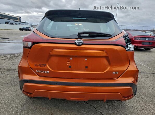 3N1CP5DV3RL561484 2024 NISSAN KICKS Orange Vista trasera
