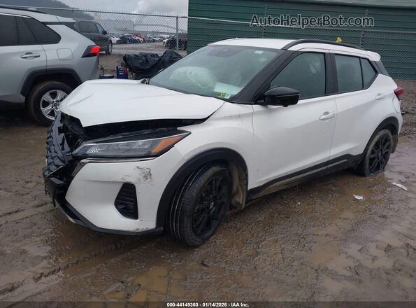 3N1CP5DV5NL532241 2022 NISSAN KICKS White 