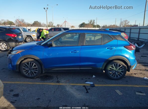 3N1CP5DV8PL535332 2023 NISSAN KICKS Blue Панорамний вид салону 360°