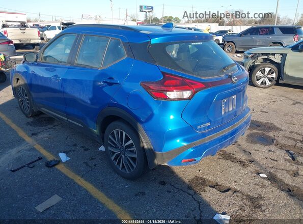 3N1CP5DV8PL535332 2023 NISSAN KICKS Blue Задня ліва чверть