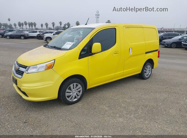 3N63M0YN7JK691553 2018 CHEVROLET CITY EXPRESS Yellow Vista tres cuartos delantera izquierda