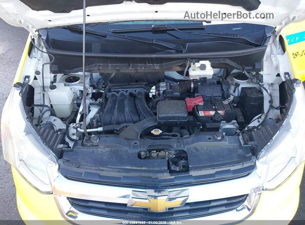 3N63M0YN7JK691553 2018 CHEVROLET CITY EXPRESS Yellow Vista del compartimento del motor