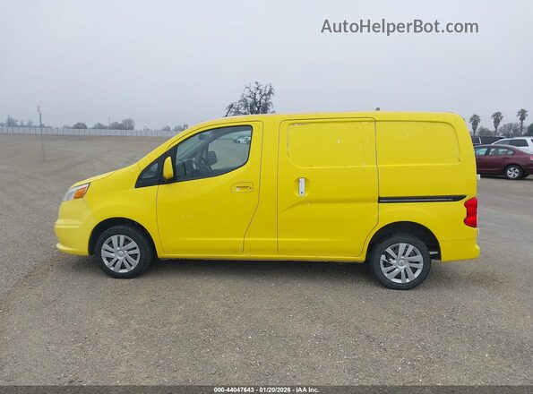 3N63M0YN7JK691553 2018 CHEVROLET CITY EXPRESS Yellow Vista interior trasera