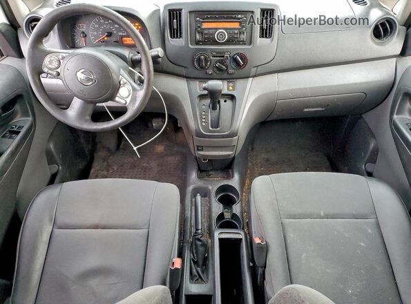 3N6CM0KN2HK720427 2017 NISSAN NV200 Белый Вид панели приборов