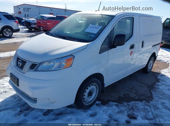 3N6CM0KN7LK695775 2020 NISSAN NV 200 White წინა მარცხენა ხედი სამი მეოთხედიდან