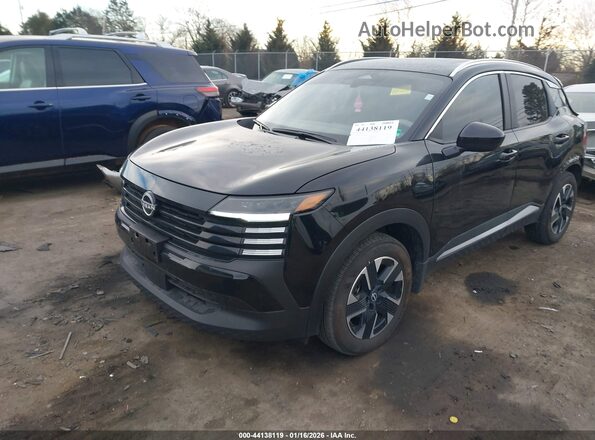 3N8AP6CBXSL378482 2025 NISSAN KICKS Black Przód lewy