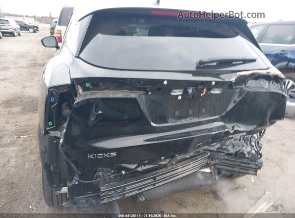 3N8AP6CBXSL378482 2025 NISSAN KICKS Black Widok z przodu
