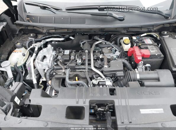 3N8AP6CBXSL378482 2025 NISSAN KICKS Black Widok z tyłu